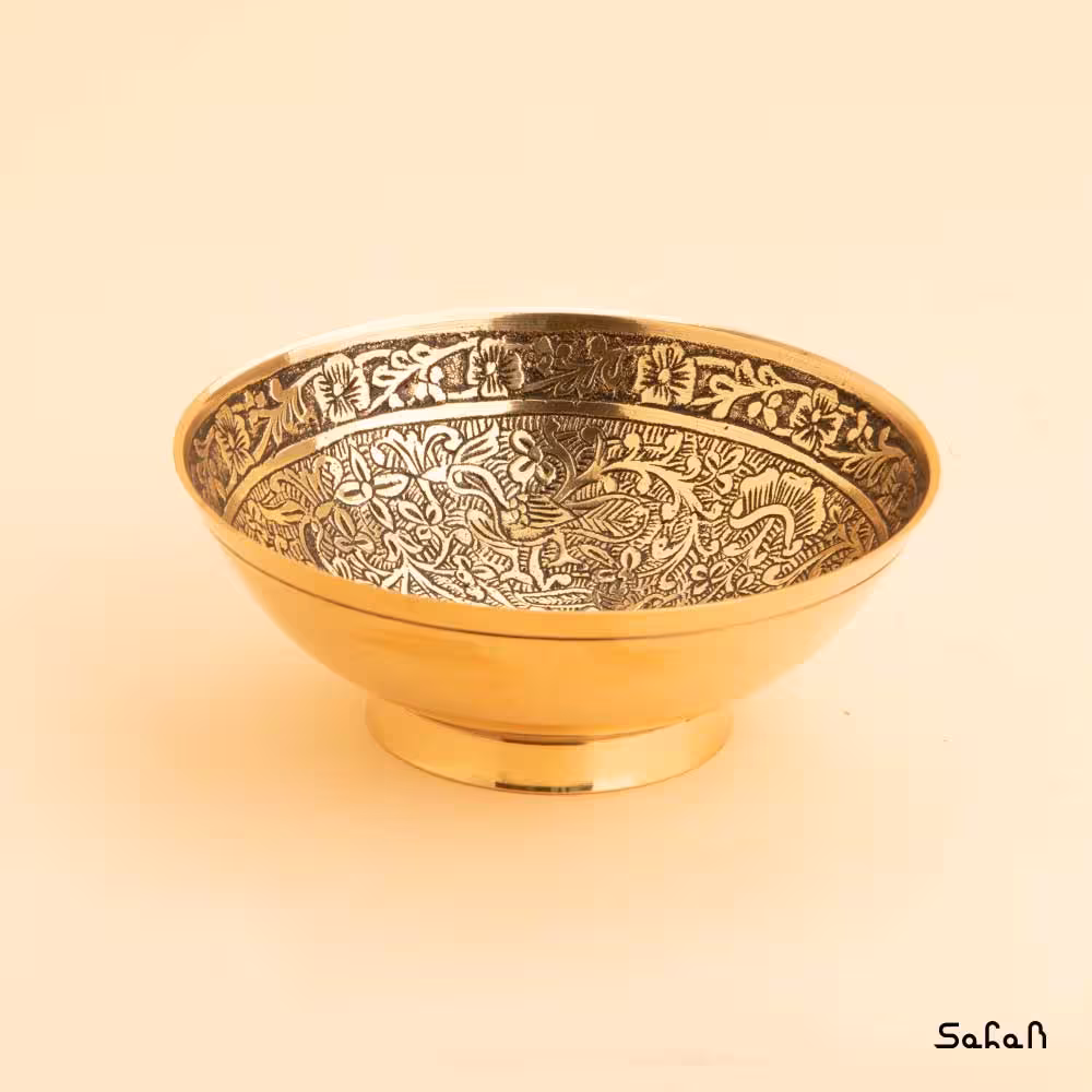 کاسه برنجی آنتیک مدل پروتیا