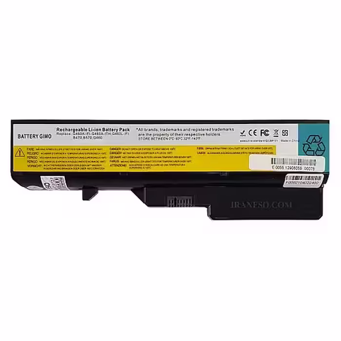باتری لپ تاپ لنوو Battery Lenovo IdeaPad G560 6Cell