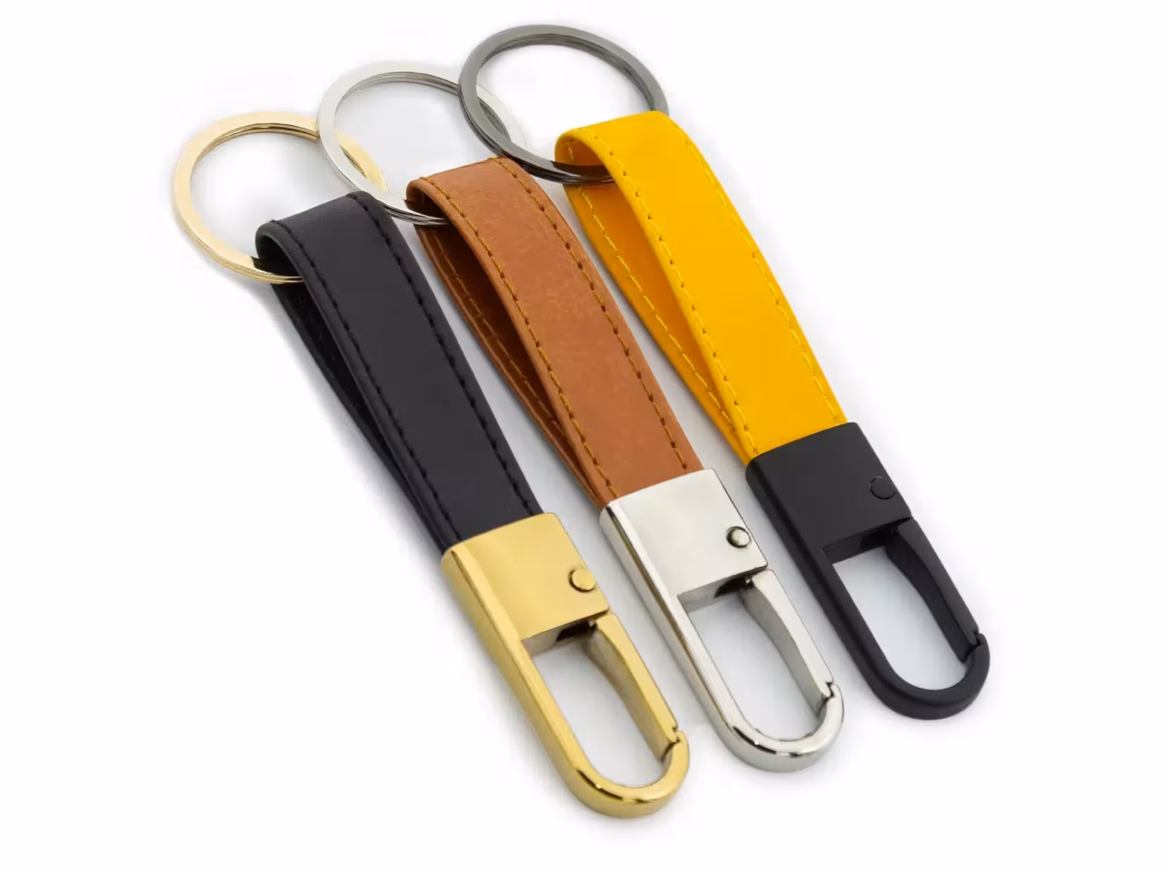 جاکلیدی چرم مصنوعی و یراق فلزی کد J-PERB5