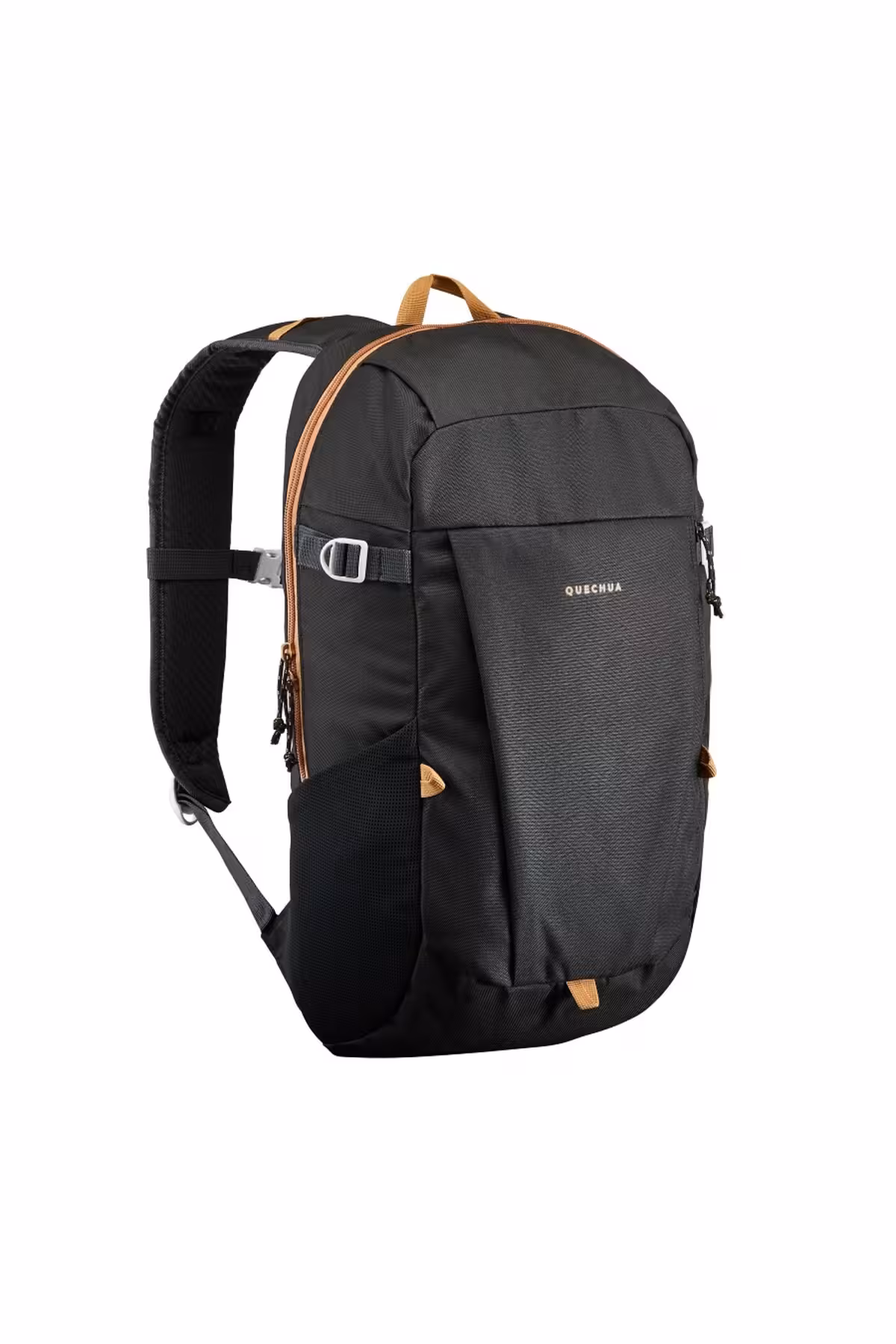 کوله پشتی مردانه و زنانه در فضای باز QUECHUA 20 L BLACK NH 100 Decathlon