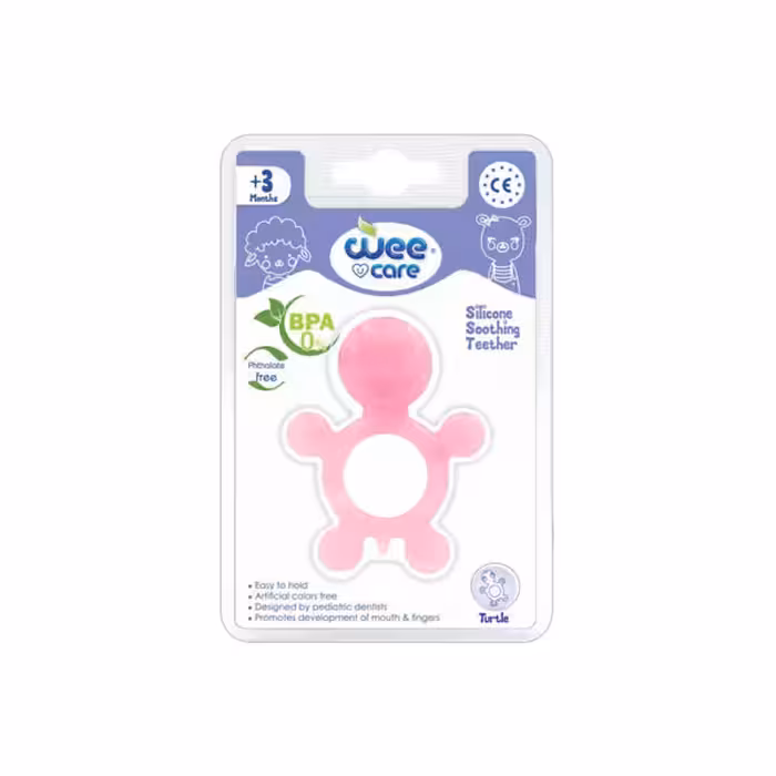 دندان گیر تمام سیلیکونی طرح لاکپشت وی کر