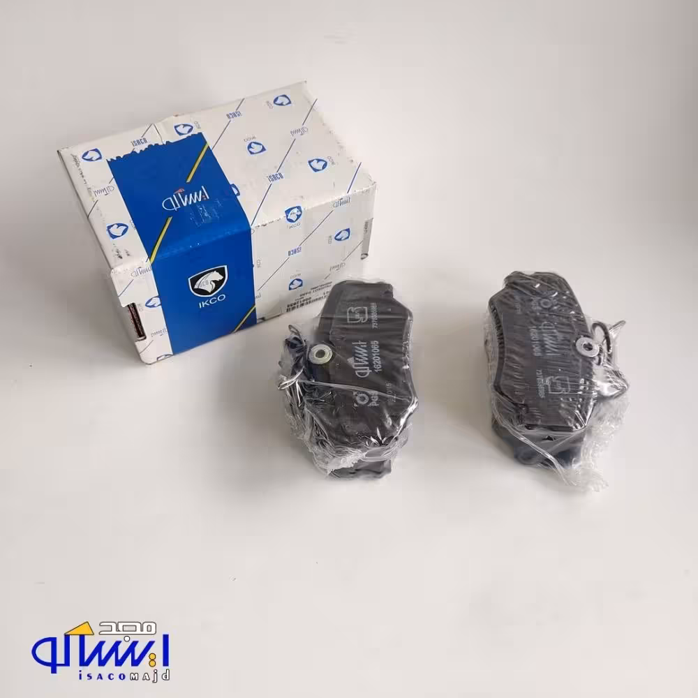 لنت ترمز جلو پژو پارس (پرشیا) با سیم (دست چهار عددی) شرکتی ایساکو اصل 1620106501