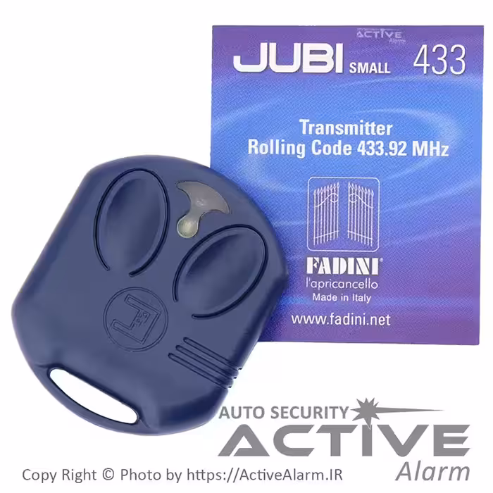 ریموت کنترل درب فادینی مدل JUBI 433 قیمت 10 مهر 1404
