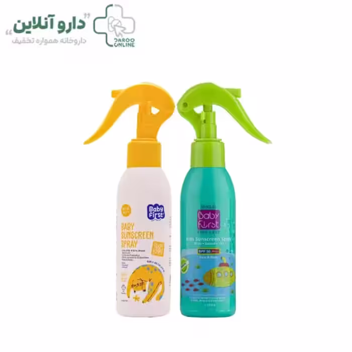 اسپری ضد آفتاب کودک بیبی فرست SPF50