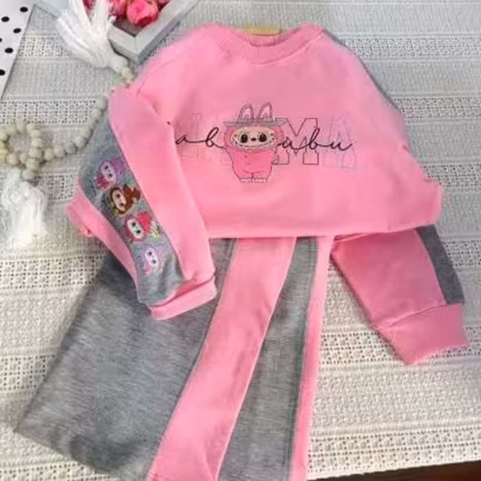 کراپ شلوار دخترانه لباس دخترانه لبوبو