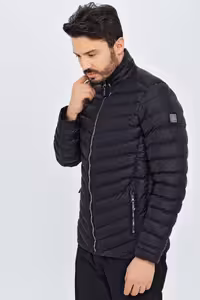 کاپشن مشکی مردانه سیاه عمومی اورجینال uhlsport