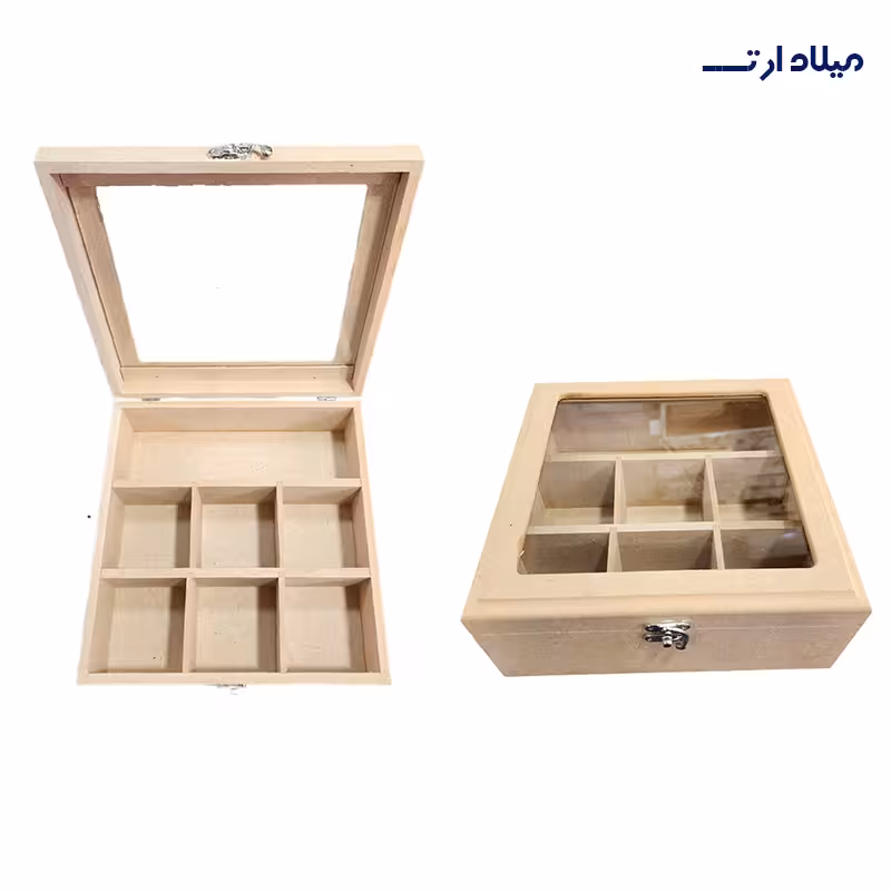 بیس MDF تیبگ مربع25*25رتفاع 10سانت
