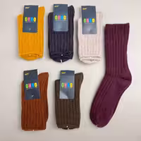 جوراب ساقدار پشمی کبریتی کش باریک