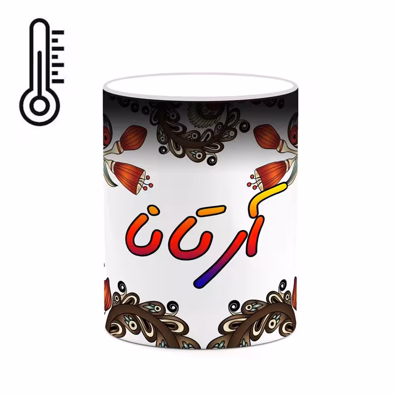 ماگ حرارتی   اسم آرتانا  سنتی گل و بته کد mgh43398