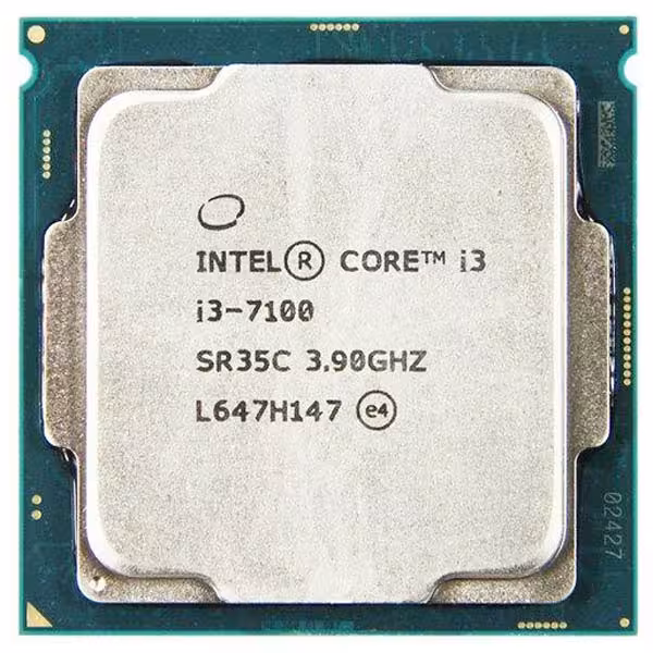 پردازنده تری اینتل مدل Core i3 7100 با فرکانس 3.9 گیگاهرتزCore-i3 7100 3.9GHz LGA 1151 Kaby Lake TRAY CPU