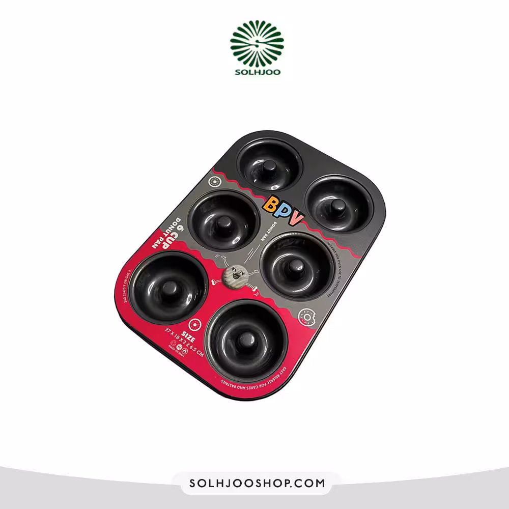 قالب تفلون دونات 6خ 28*18 ایرانی