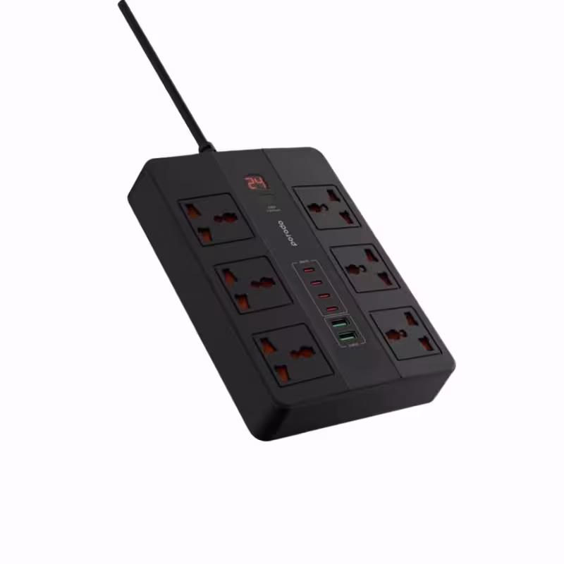 چندراهی برق پرودو مدل PD-FWCH009-3M-BK | کالا مکس
