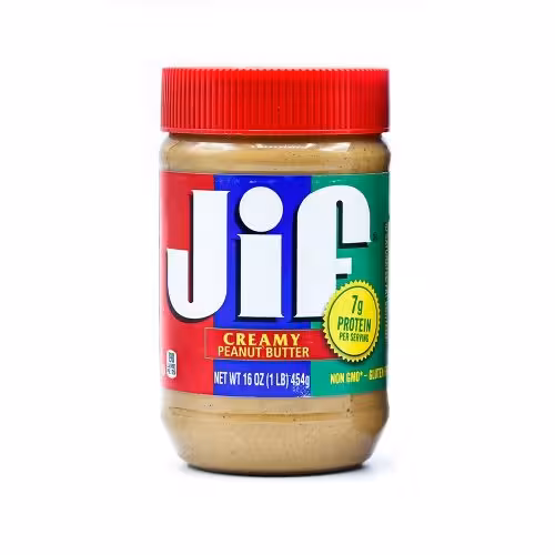 کره بادام زمینی کرمی 454 گرم جیف Jif Creamy