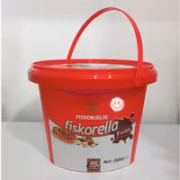 شکلات صبحانه فندقی سطلی فیسکوبیرلیک 1500گرم ترکیه | amazonchi