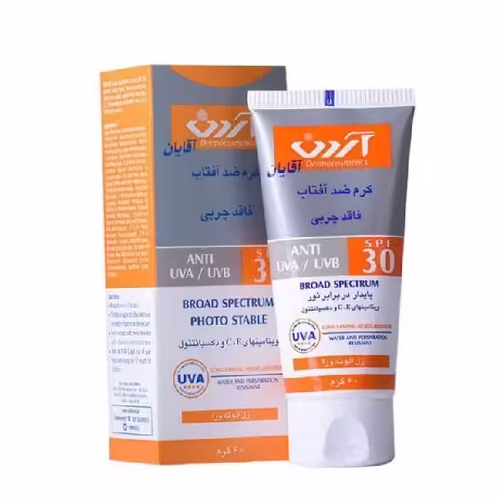 کرم ضدآفتاب SPF30 فاقد چربی آقایان آردن