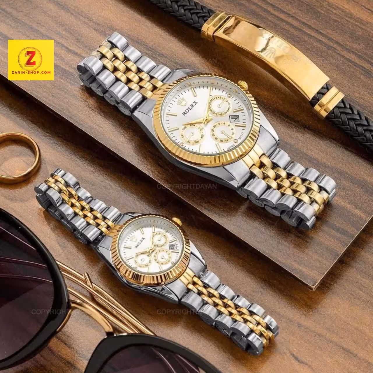 ست ساعت زنانه و مردانه رولکس
