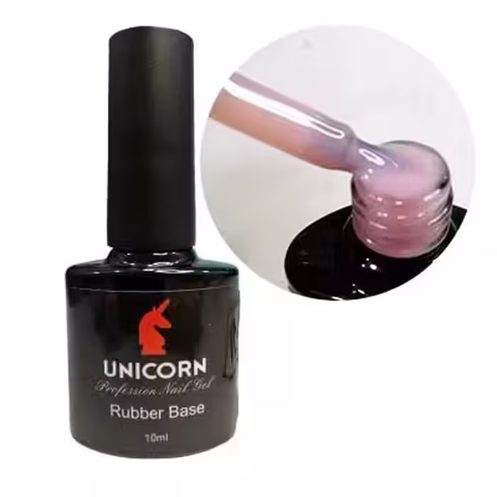 رابر بیس ناخن یونیکورن UNICORN کد 05