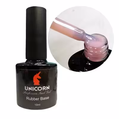 رابر بیس ناخن یونیکورن UNICORN کد 05