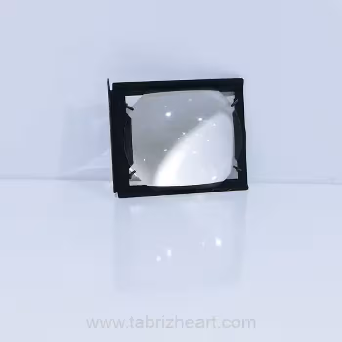 عدسی تخت کاو با قاب cm7.4* 6.3