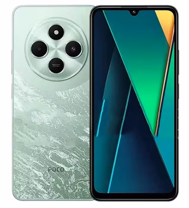 خرید گوشی موبایل شیائومی مدل پوکو C75 4G ظرفیت 256 گیگابایت رم 8 گیگابایت به همراه شارژر قیمت روز