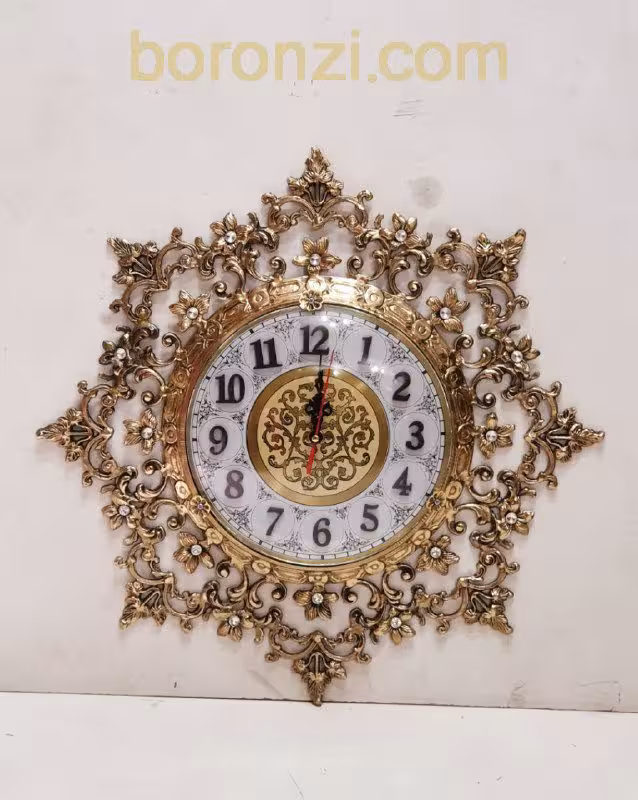 ساعت دیواری برنزی تاج کوچک صفحه 28