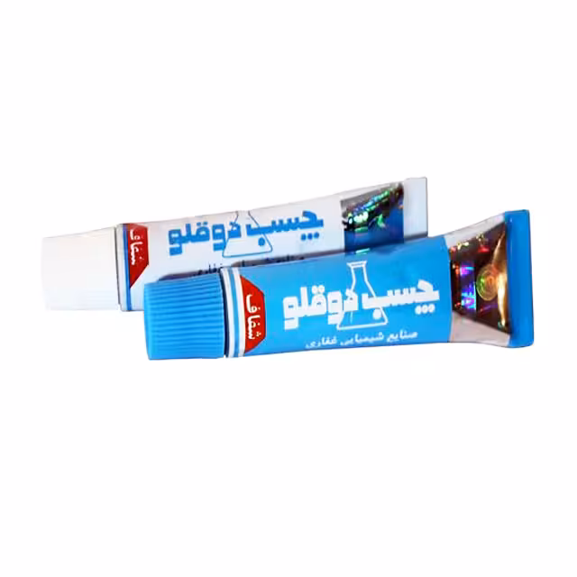 چسب دوقلو شفاف غفاری 20 گرمی