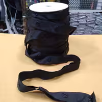 دکمه ریلی مشکی بزرگ(دکمه متری یا قابلمه ای متری)30 یاردی (27.6 متری) (خرازی و خیاطی)