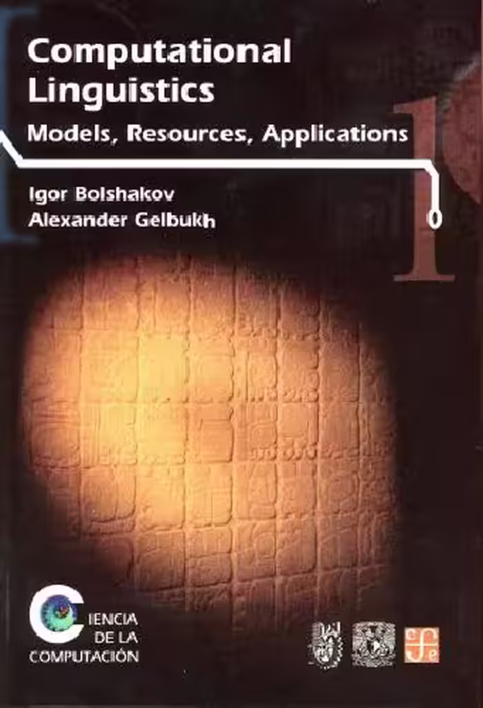 خرید و دانلود نسخه کامل کتاب Computational Linguistics