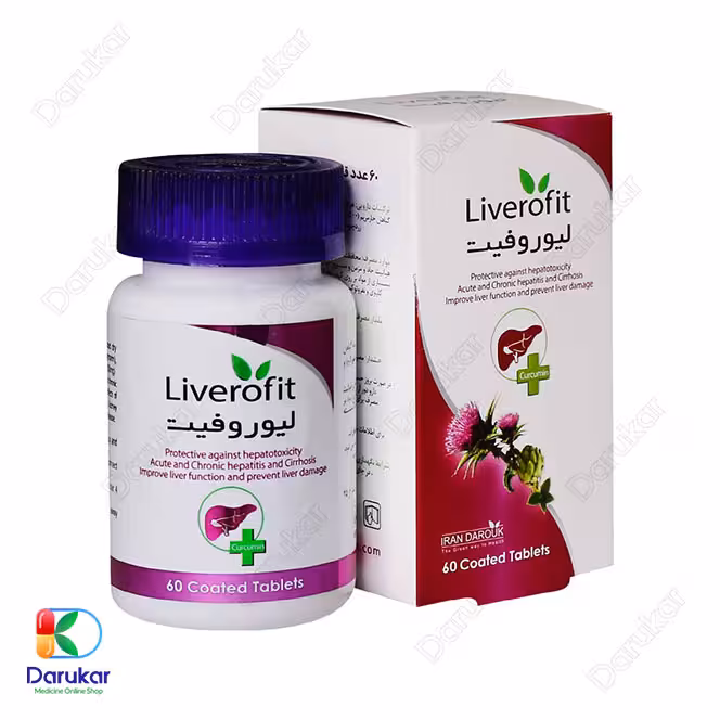 قرص لیوروفیت ایران داروک 60 عدد