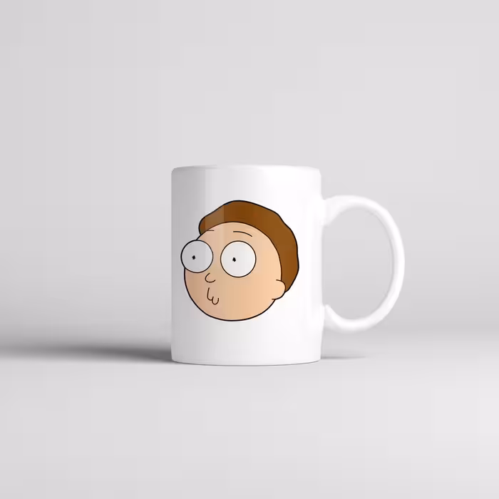 ماگ طرح اسم محمدطاها مدل rick and morty کد 967