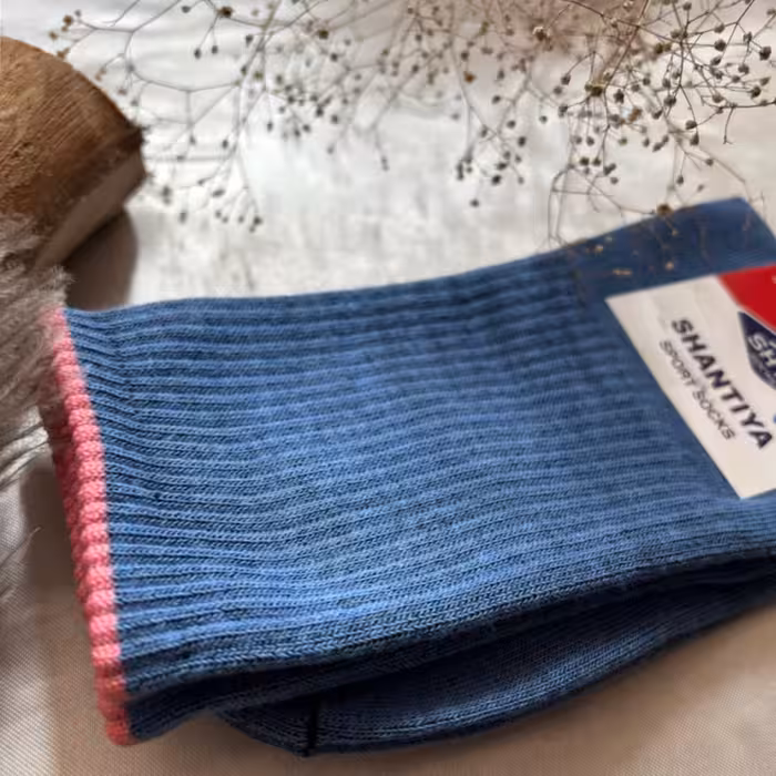 جوراب ساق بلند مدل کبریتی کد pi 