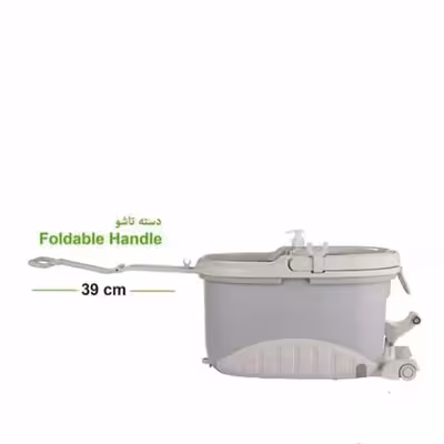 ست سطل و زمین شوی چرخشی پدال دار مدل 4500