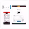 برچسب پوششی ماهوت مدل Blanco-Smoke-Marble مناسب برای تبلت اپل iPad mini 2 2013 A1491