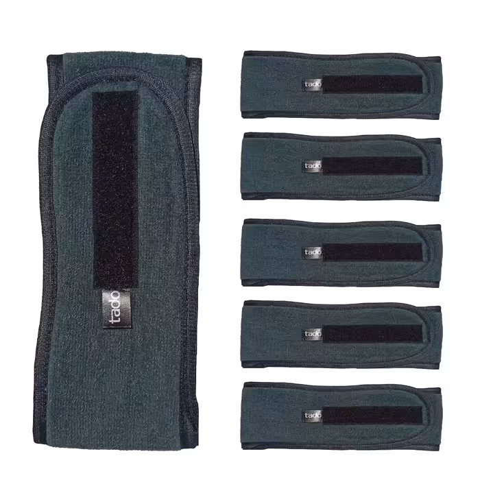 هدبند تادو مدل حوله ای کد HE108 مجموعه 6 عددی