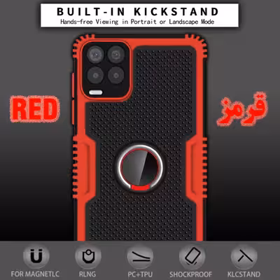 کاور کماندو مدل CO-HRD21 مناسب برای گوشی موبایل ریلمی 8 / 8 PRO