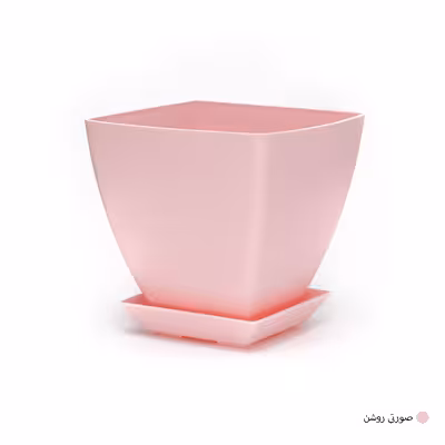 گلدان مدل پلاستیکی مربع کد 010
