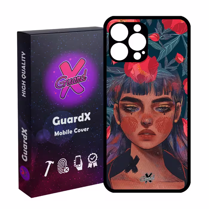 کاور گارد ایکس طرح Girl مدل 10334 مناسب برای گوشی موبایل اپل iPhone 13 Pro Max