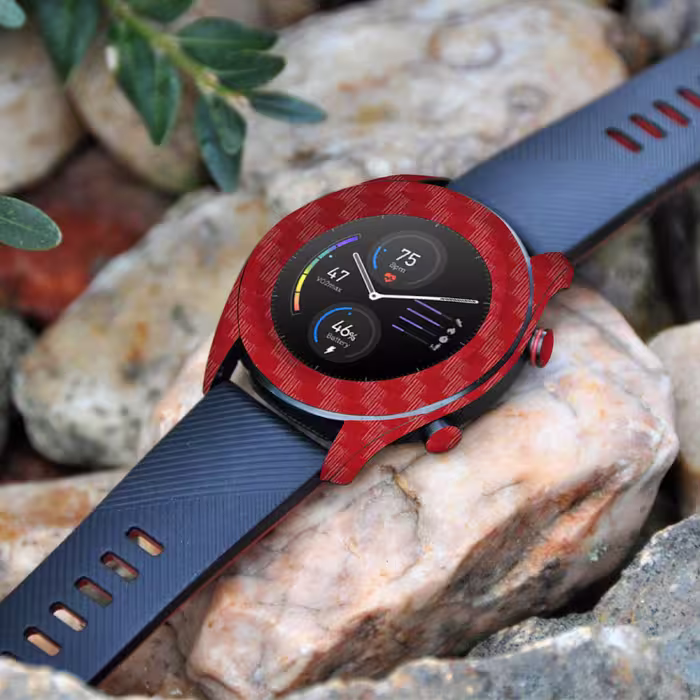 برچسب ماهوت طرح Red Fiber مناسب برای ساعت هوشمند آنر watch magic