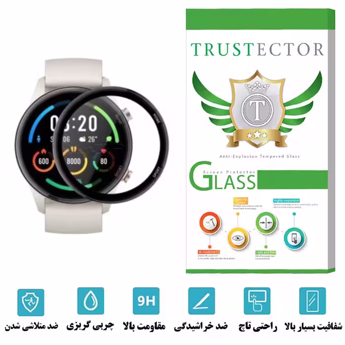 محافظ صفحه نمایش نانو تراستکتور مدل PMTA مناسب برای ساعت هوشمند شیائومی Mi Watch Color