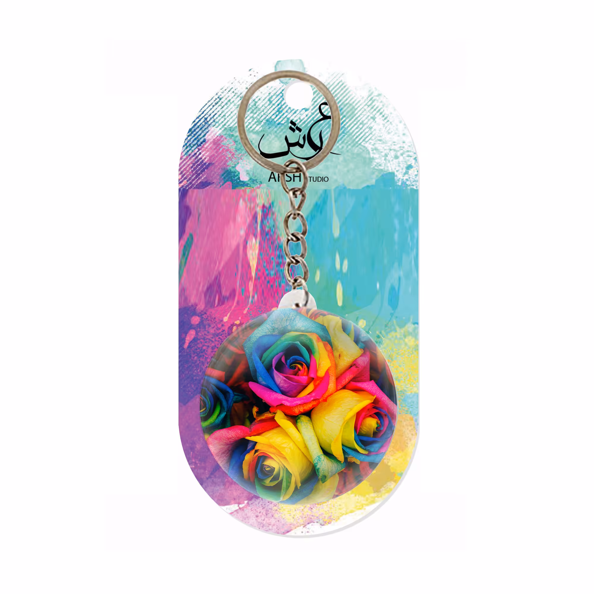 جاکلیدی عرش مدل گل زیبا کد Asj2392