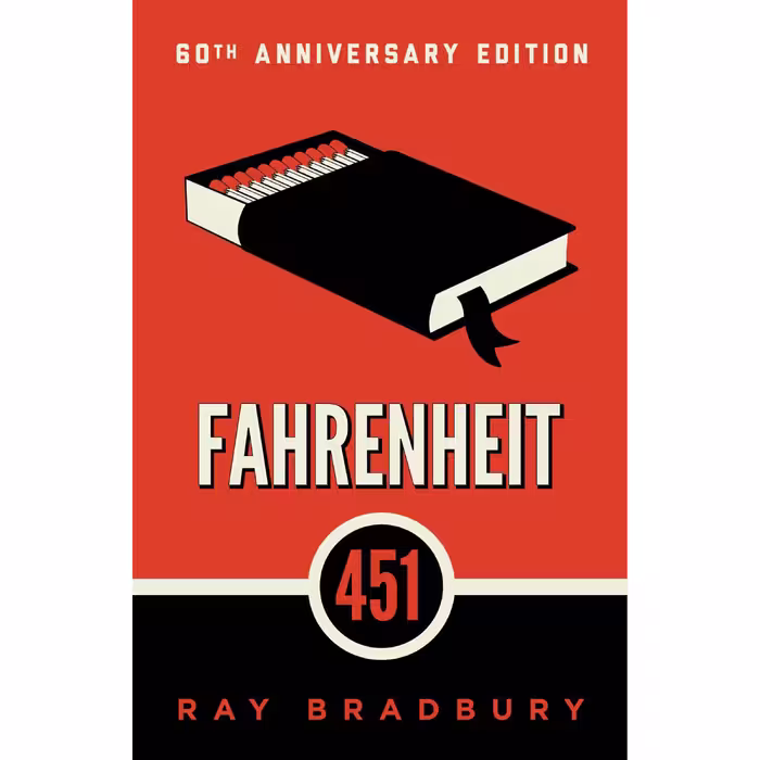 کتاب Fahrenheit 451 اثر Ray Bradbury انتشارات Simon &amp; Schuster