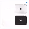 برچسب پوششی ماهوت مدل Black-Crocodile-Leather مناسب برای تبلت اپل iPad 2 2011 A1397