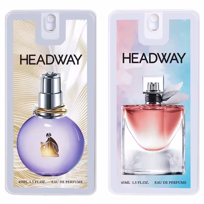 عطر جیبی زنانه هدوی مدل اکلت و لانکوم لاویه بل حجم 45 میلی لیتر مجموعه 2 عددی