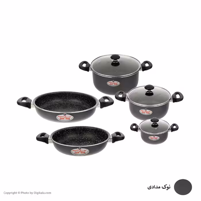 سرویس پخت و پز 8 پارچه زرساب مدل چیلی