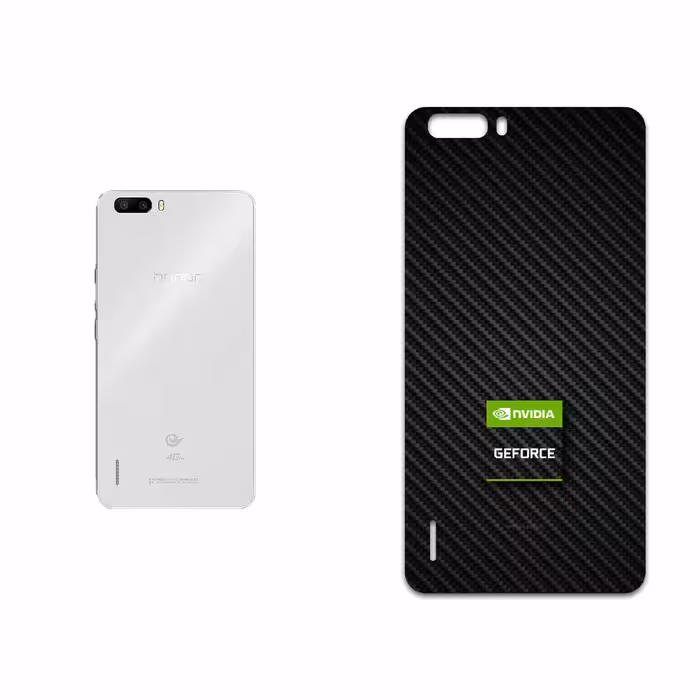 برچسب پوششی ماهوت مدل Nvidia Brand مناسب برای گوشی موبایل آنر 6 Plus