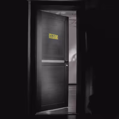 چراغ دیواری نئون دیزاین طرح Close_YL