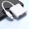 مبدل USB-C به  USB-C/AUX مدل K6