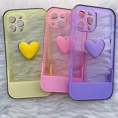 کاور مدل heart مناسب برای گوشی موبایل اپل iphone 13