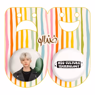 پیکسل خندالو مدل جه مین گروه ان سی تی NCT کد 2186921880 مجموعه 2 عددی