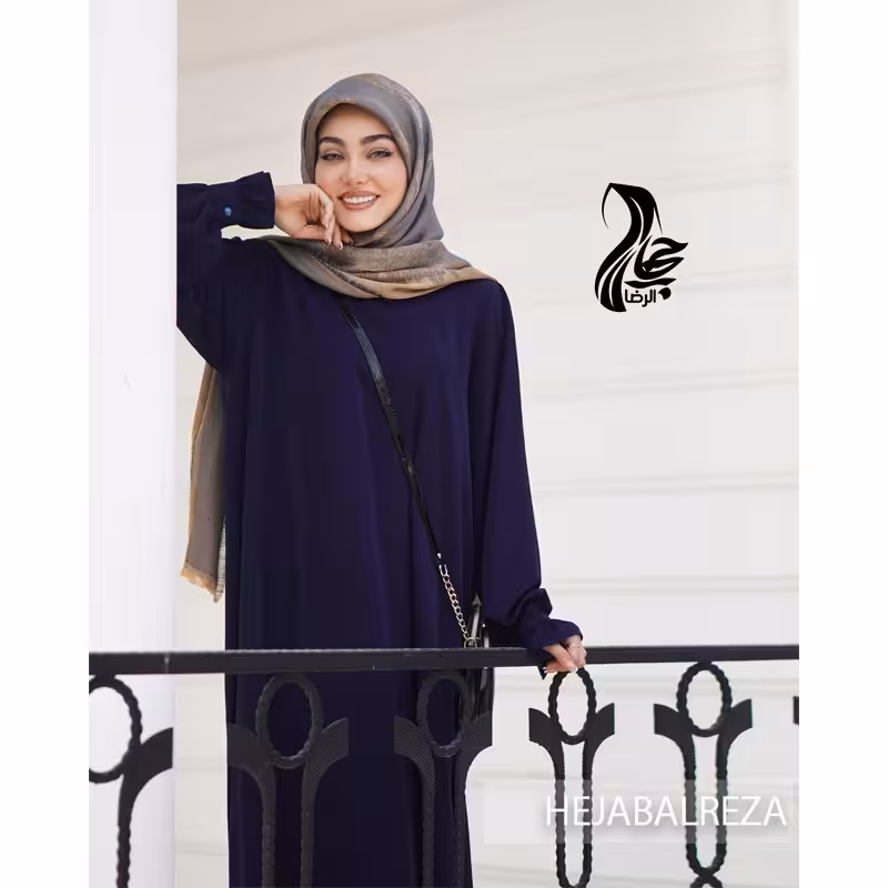 مانتو عبایی بانو-کرپ الیزه-کاملا سبک و راحت